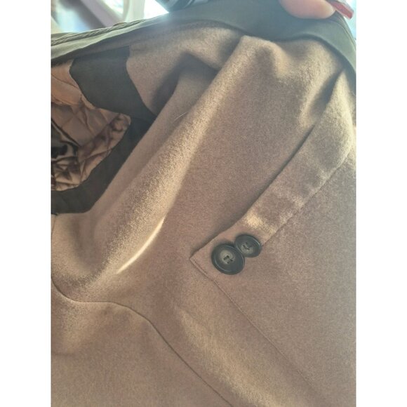 Ralph Lauren Olive Double-Breasted Trench Coat size 46L - Picture 6 of 8